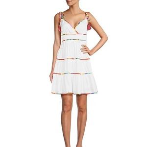 Antonio Melani White Tiered Dress